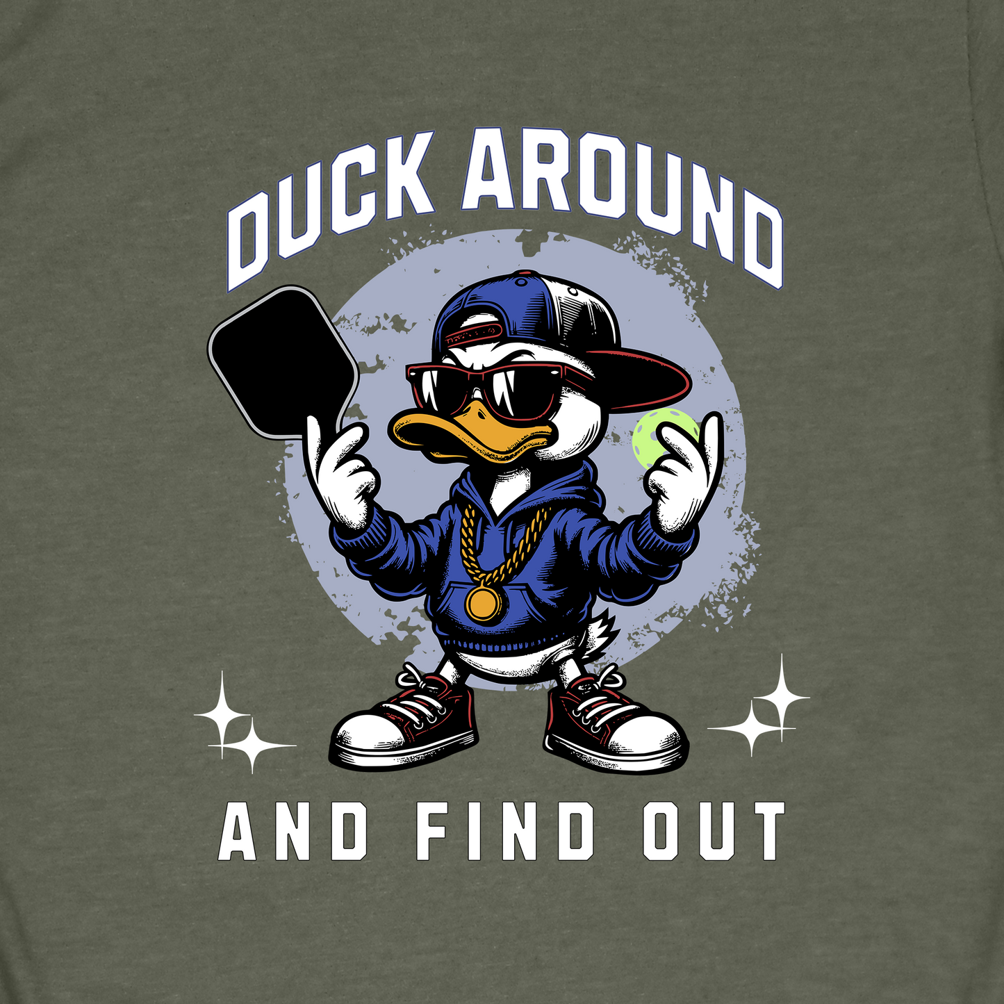 Funny Pickleball Shirt. Duck Around and Find Out. Pickleball Humor Tee.  Pickleball Player Gift.  Pickleball Paddle Shirt. Pickleball Lover T-Shirt