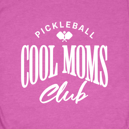 Cool Moms Club Pickleball Shirt – Funny Pickleball Tee for Dads, Father's Day Pickleball Gift