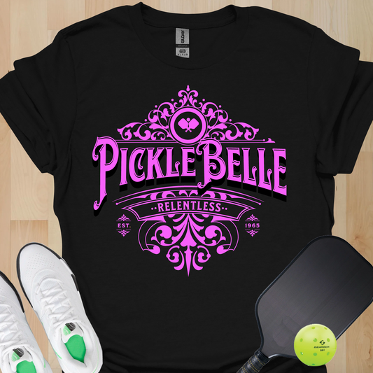 Pickle Belle Relentless Shirt – Stylish Pickleball Tee for Women